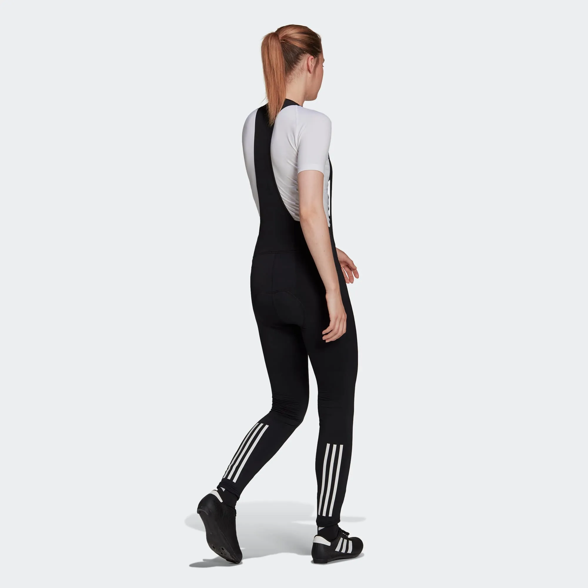 (WMNS) adidas The Padded COLD.RDY Cycling Bib Tights 'Black' GT6624 sold by KicksCrew product image thumbnail 3