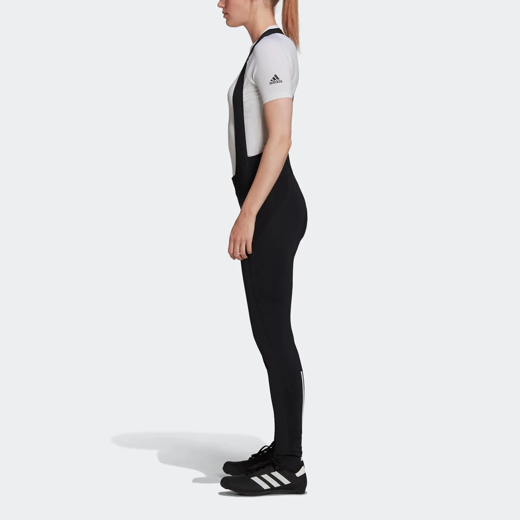 (WMNS) adidas The Padded COLD.RDY Cycling Bib Tights 'Black' GT6624 sold by KicksCrew product image thumbnail 4