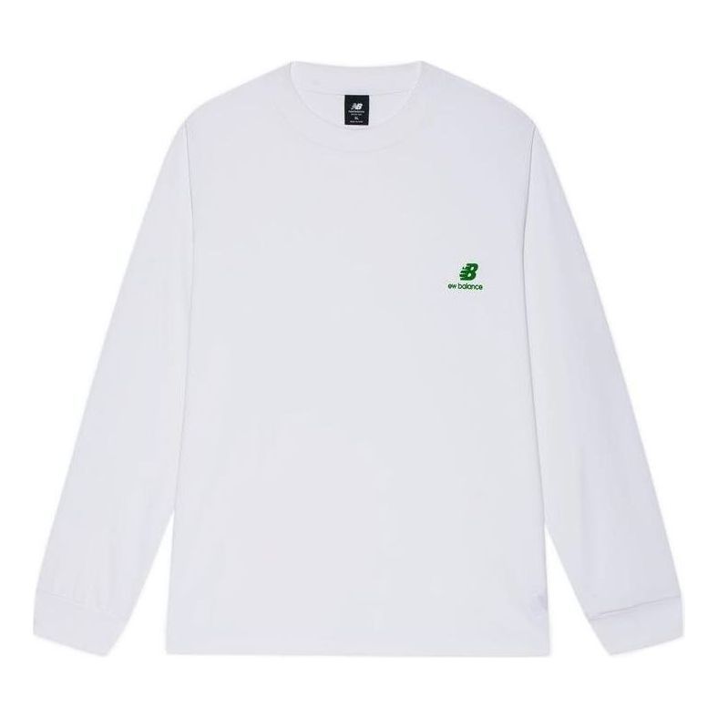 New Balance x Nice Rice Logo Long Sleeve Top 'White' AMT22381-WT sold by KicksCrew
