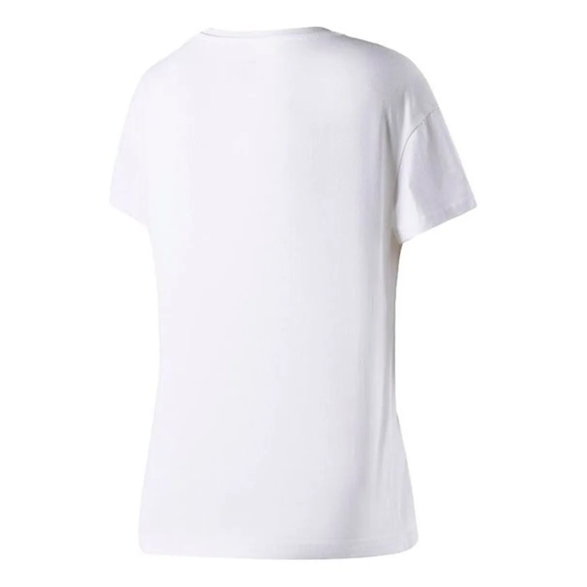 (WMNS) adidas Foil Graphic T-Shirt 'White Black' EI4575 sold by KicksCrew product image thumbnail 2