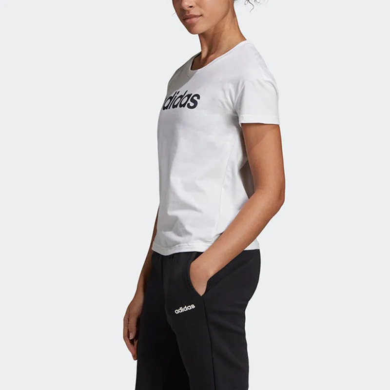(WMNS) adidas Foil Graphic T-Shirt 'White Black' EI4575 sold by KicksCrew product image thumbnail 5