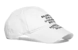 Balenciaga Languages Logo Cap 'White Black' 641238-310B2-9060 sold by KicksCrew