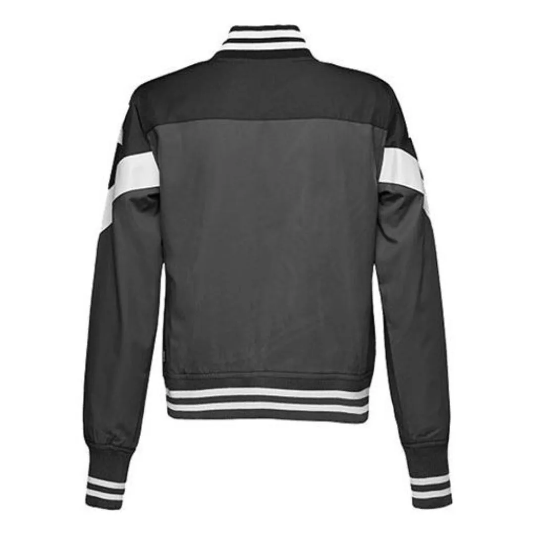 (WMNS) Converse Non-Padded Baseball Bomber 'Grey White Black' 10017460-A02 sold by KicksCrew product image thumbnail 2