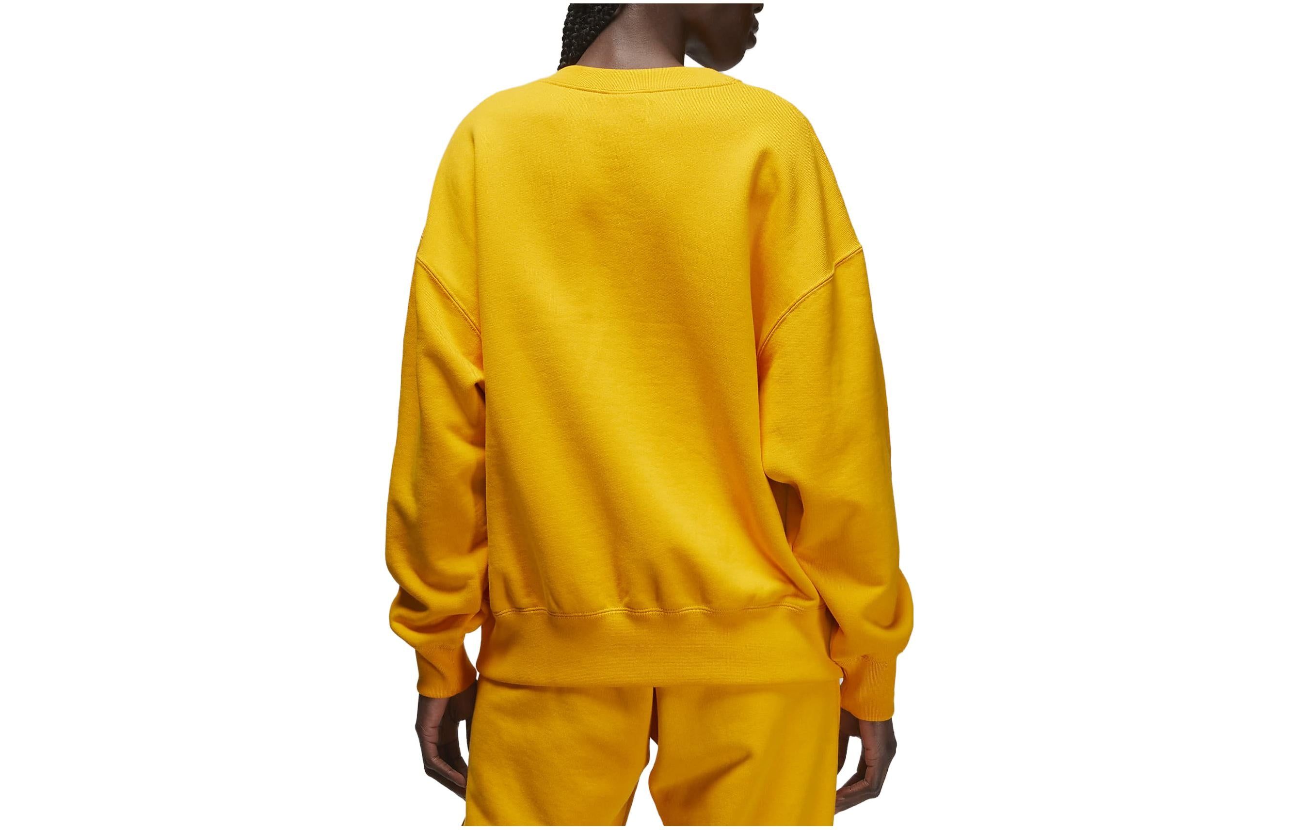 (WMNS) Air Jordan Crew Sweatshirt 'Yellow' DQ4649-705 sold by KicksCrew product image thumbnail 3