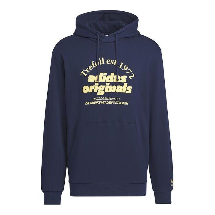 adidas Originals Graphic Hoodies 'Navy' JE3487 sold by KicksCrew