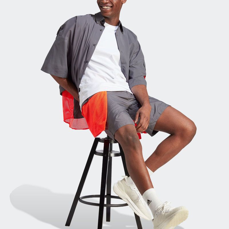 adidas City Escape Premium Shorts 'Grey' IC3730 sold by KicksCrew product image thumbnail 4