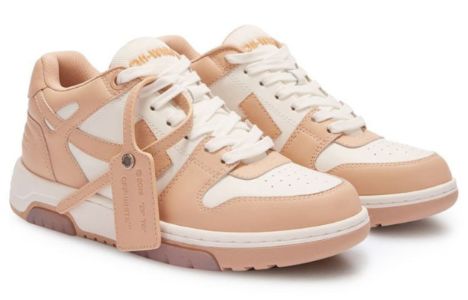 (WMNS) Off-White Out Of Office Low-Top Sneaker 'Tan White' OWIA259F22LEA0010134 sold by KicksCrew