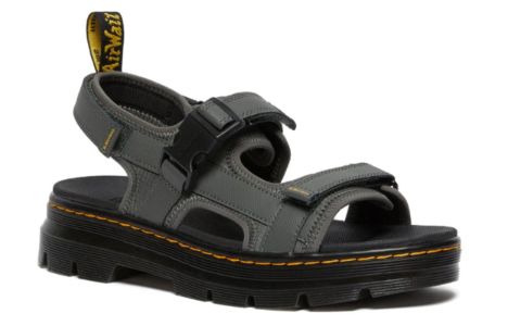 Dr.Martens Forster Webbing Sandals 'Gunmetal' 26621029 sold by KicksCrew