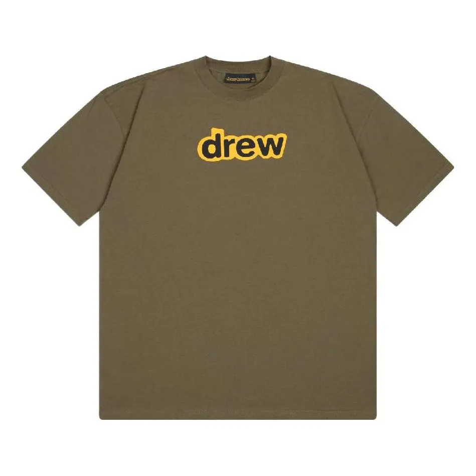 Drew House Secret T-shirt 'Midnight Olive' DR-SS22-211 sold by KicksCrew