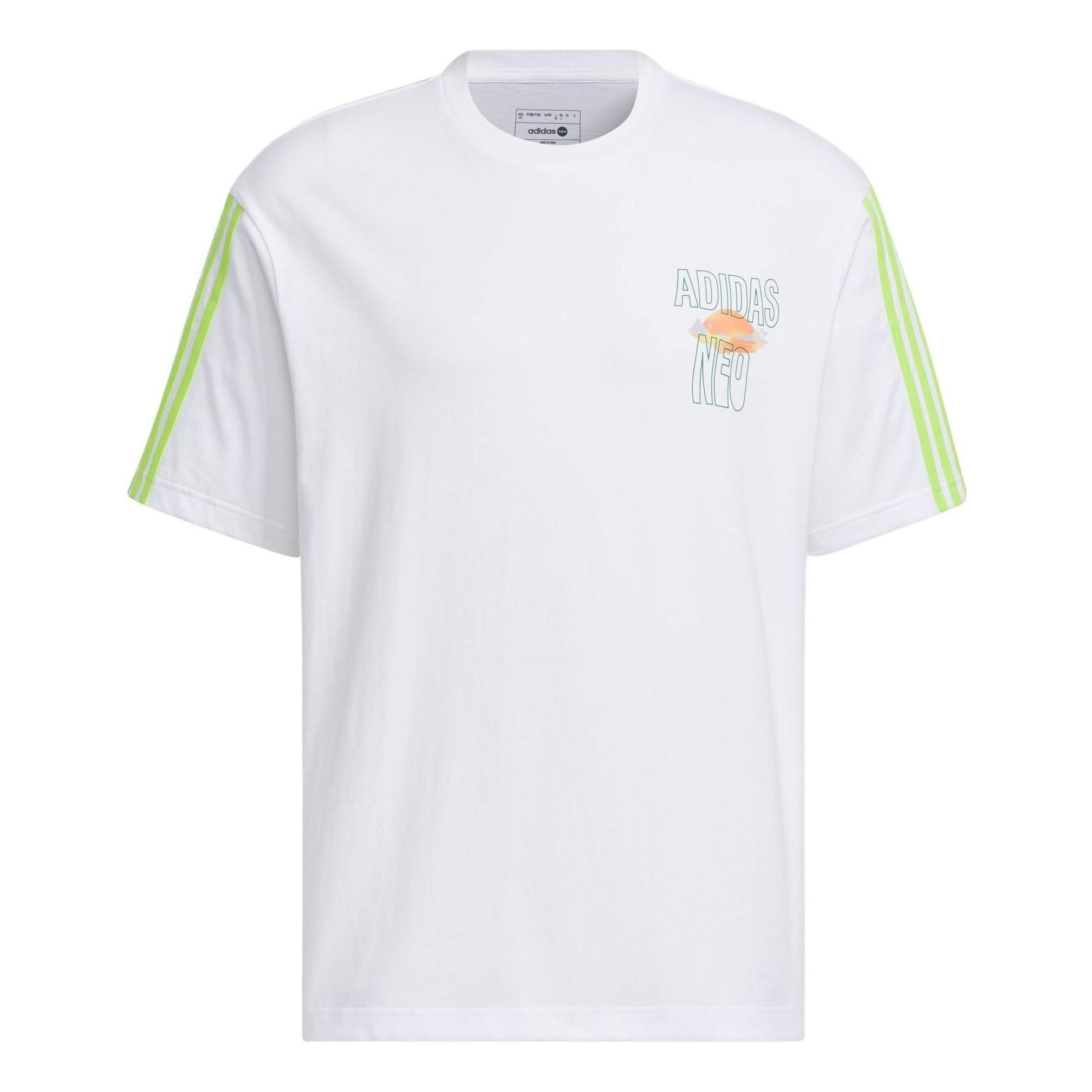 Adidas Neo U VBE T-Shirts 2 'White' IA6743 sold by KicksCrew