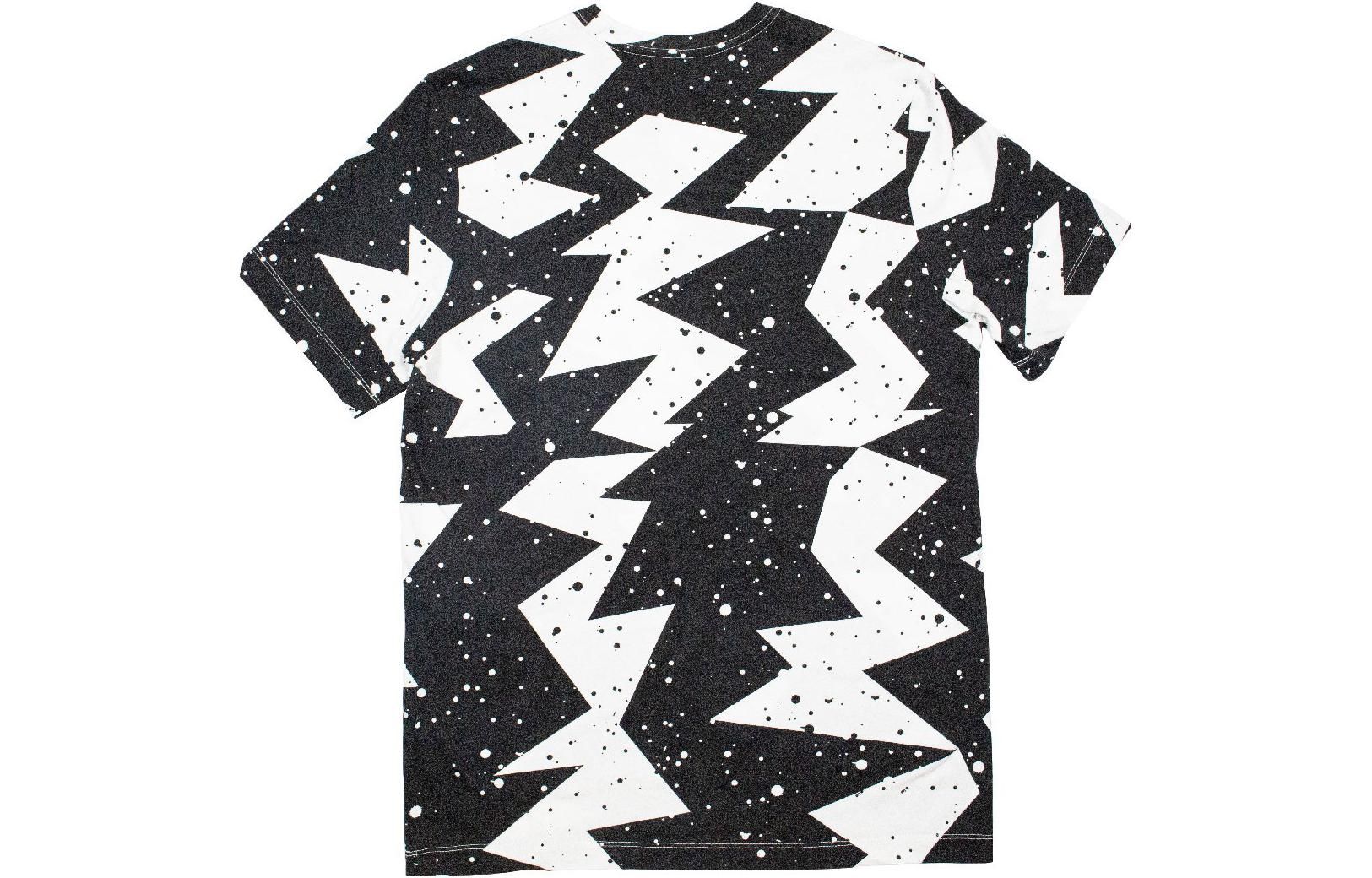 Air Jordan Printed Poolside Crew T-Shirt 'Black White' CJ6215-010 sold by KicksCrew product image thumbnail 3