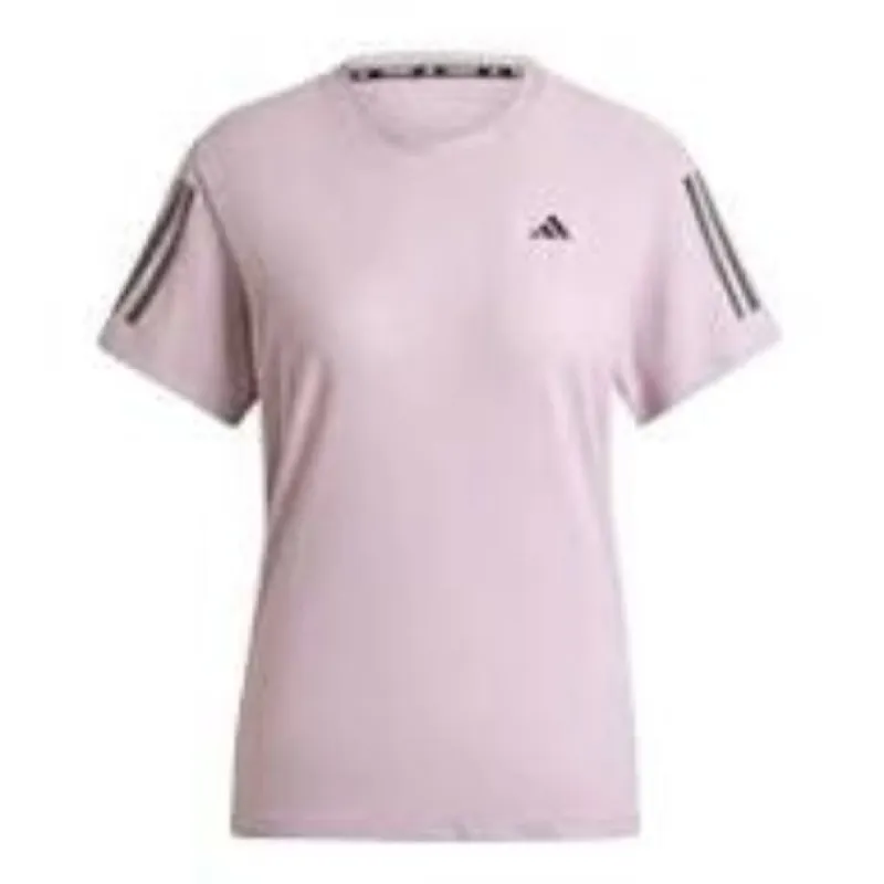 (WMNS) adidas Own The Run T-Shirt Asia Sizing 'Purple' IN1595 sold by KicksCrew