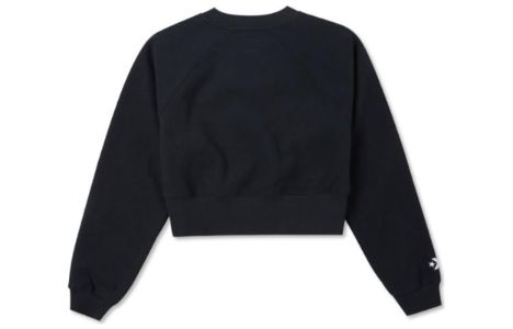 (WMNS) Converse Strip Wordmark Crew 'Black' 10023978-A01 sold by KicksCrew