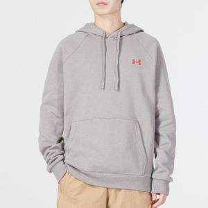 Under Armour Rival Fleece Mountain Hoodie 'Grey' 1373181-294 sold by KicksCrew