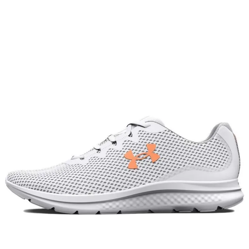 (WMNS) Under Armour Charged Impulse 3 'White Orange Tropic' 3025427-100 sold by KicksCrew