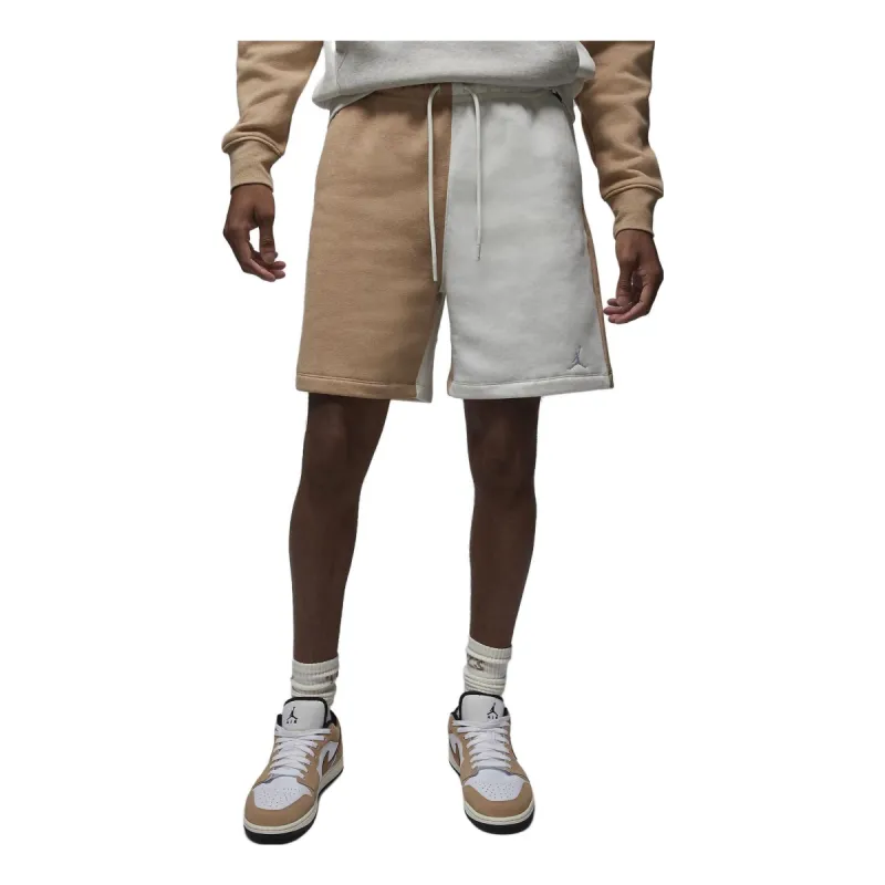 Air Jordan Essentials Fleece Shorts 'Hemp Sail White' FJ7782-200 sold by KicksCrew