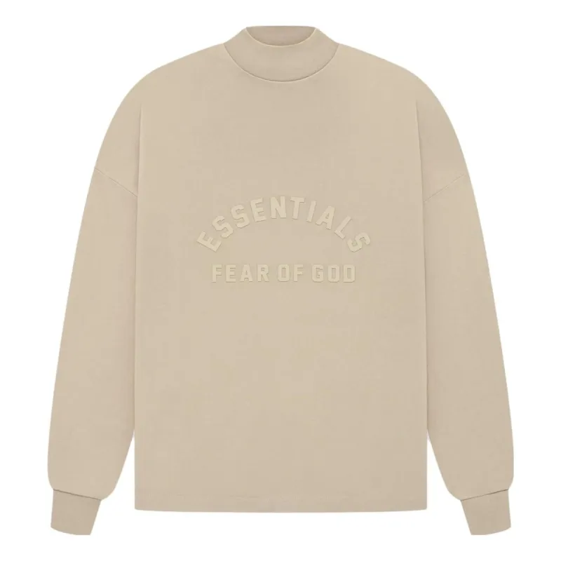 Fear of God Essentials SS23 Essentials LS Tee 'Dusty Beige' 125SP232015F sold by KicksCrew