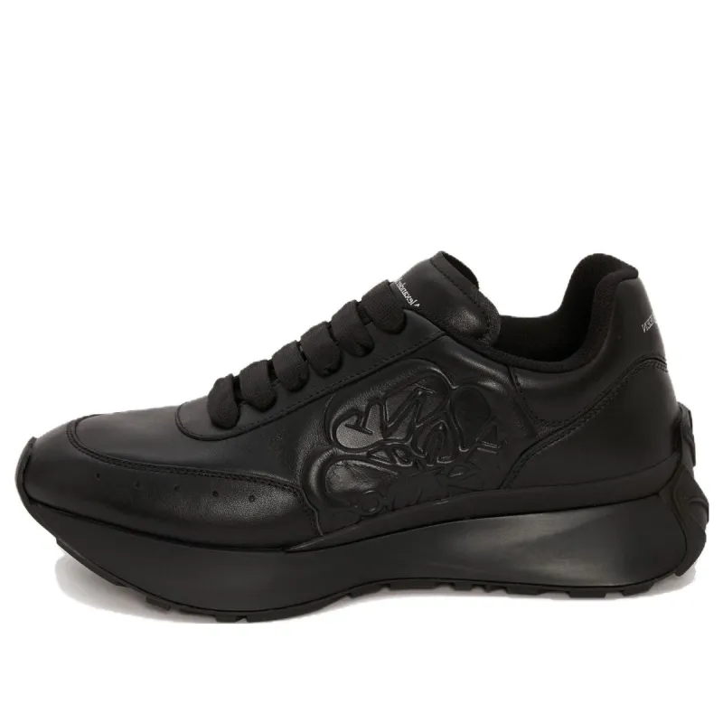 Alexander McQueen Sprint Runner 'Black' 688548WIC941000 sold by KicksCrew
