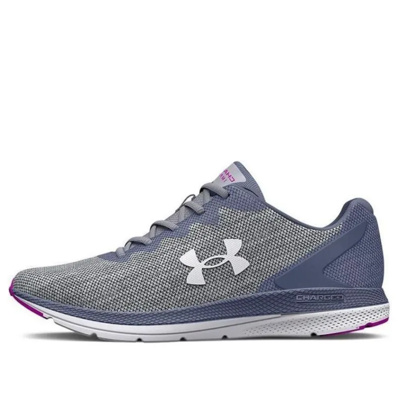 (WMNS) Under Armour Charged Impulse 2 Knit 'Mod Grey Aurora Purple' 3024886-109 sold by KicksCrew