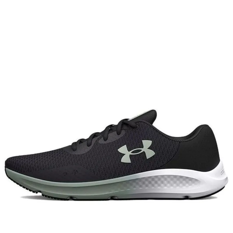 (WMNS) Under Armour Charged Pursuit 3 'Jet Grey Illusion Green' 3024889-111 sold by KicksCrew