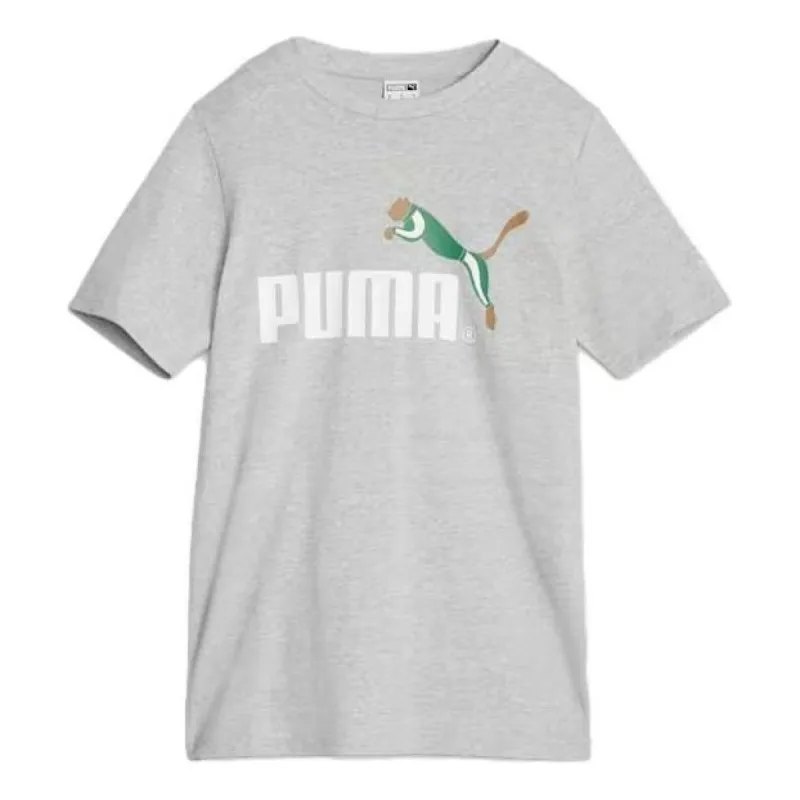 Puma Classics Puma 75Th Year Anniversary Celebration Tee 'Light Grey Heather' 622987-04 sold by KicksCrew
