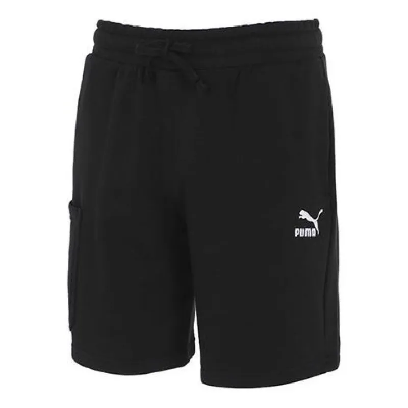 Puma Classics 8 Shorts 'Black' 532634-01 sold by KicksCrew