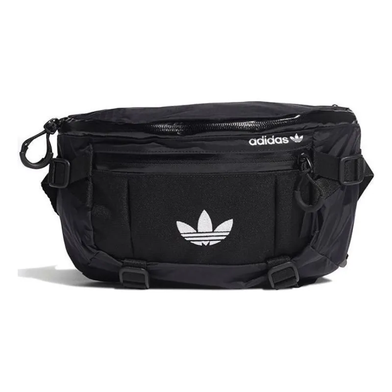 adidas Adventure Large Waist Bag 'Black White' GN2187 sold by KicksCrew