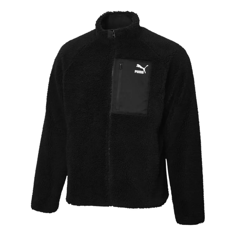 Puma Iconic MCS Reversible Track Jacket 'Black' 530028-11 sold by KicksCrew