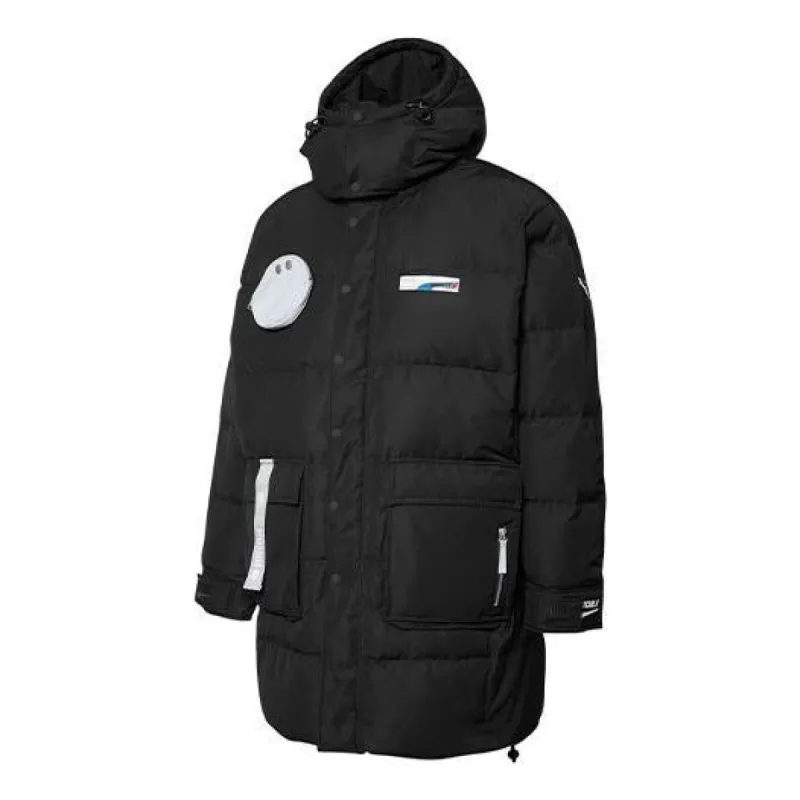 Puma X Roaringwild Long Down Jacket 'Black' 532588-01 sold by KicksCrew