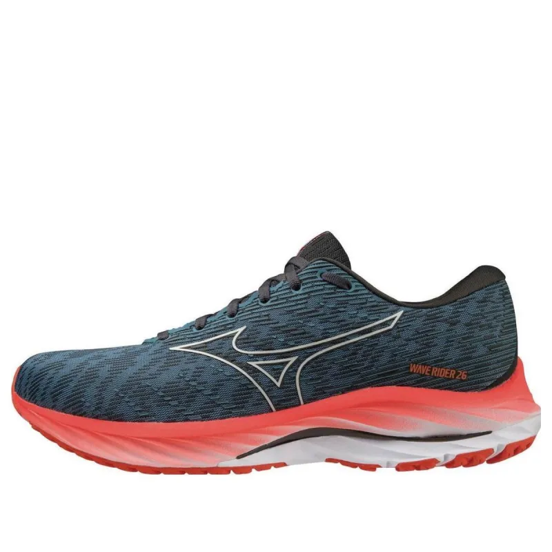 Mizuno Wave Rider 26 2E Wide 'Provincial Blue Soleil' J1GC220451 made by Mizuno