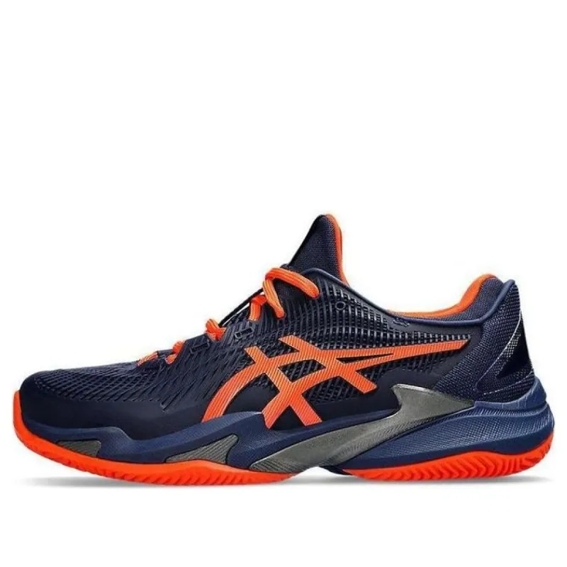 ASICS Court FF 3 Clay 'Dark Blue Orange' 1041A371-401 made by Asics