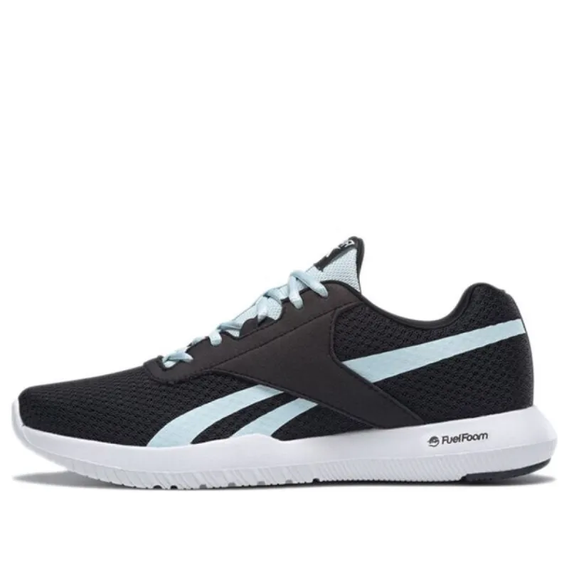 (WMNS) adidas Reago Essential 2 'Black Glass Blue' GZ8307 sold by KicksCrew