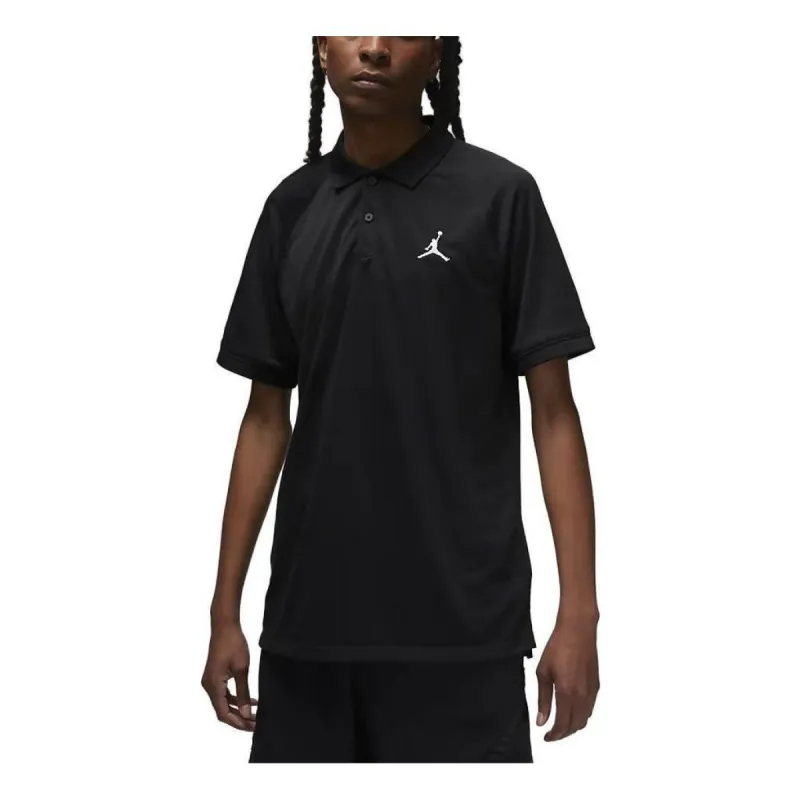 Air Jordan Dri-FIT Sport Golf Polo 'Black' DZ0540-010 sold by KicksCrew