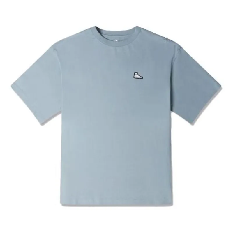 Converse Go-To Sneaker Patch T-Shirt 'Tidepool Grey' 10025397-A08 sold by KicksCrew