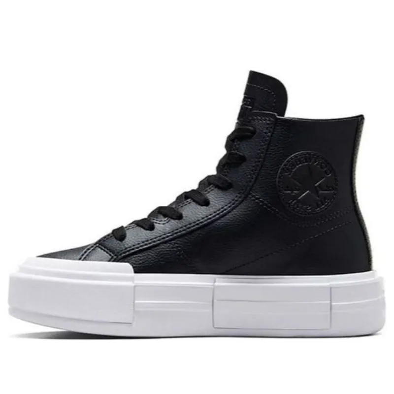 (WMNS) Converse Chuck Taylor All Star Cruise Hi platform trainers 'Leather Black' A06143C sold by KicksCrew