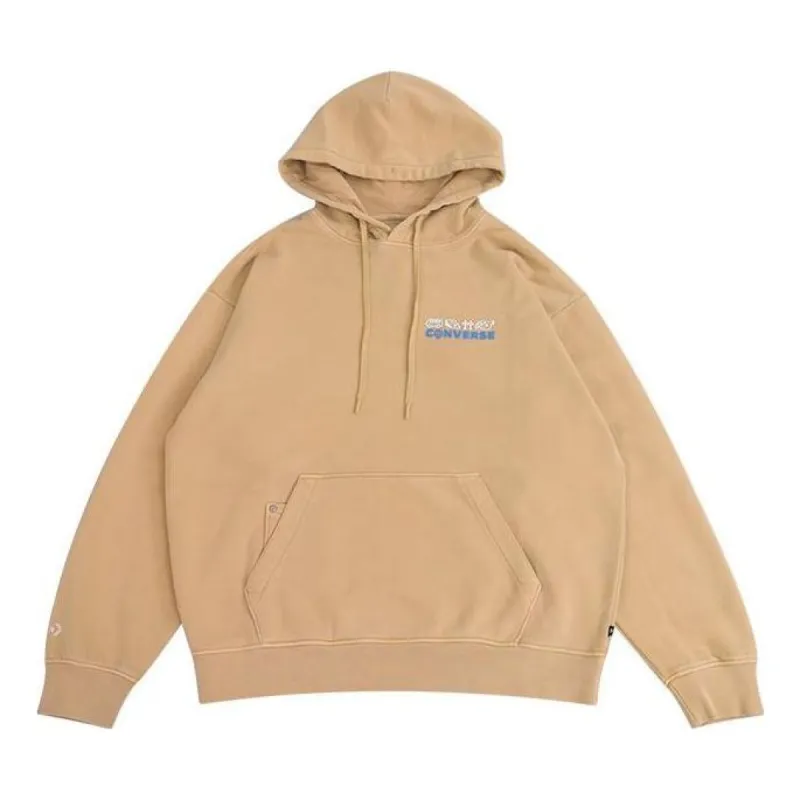 Converse Logo Skate Hoodie 'Tan' 10026551-A02 sold by KicksCrew