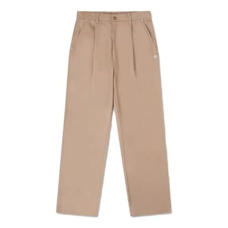 Converse Logo Skate Straight Pants 'Tan' 10026552-A02 sold by KicksCrew