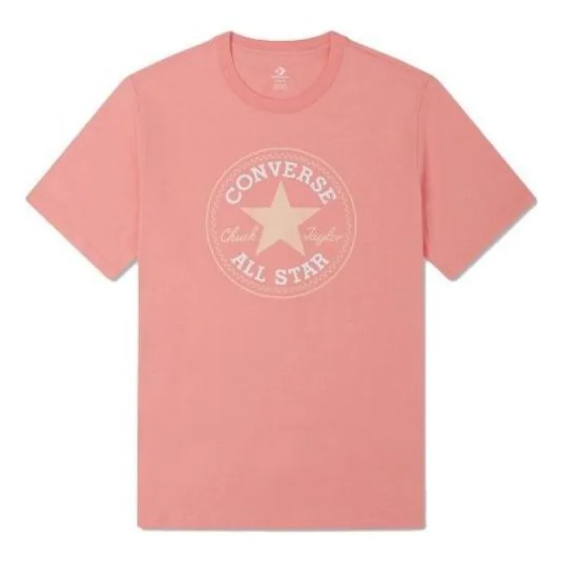 Converse Go-To All Star Patch Standard Fit T-Shirt 'Pink' 10025459-A12 sold by KicksCrew