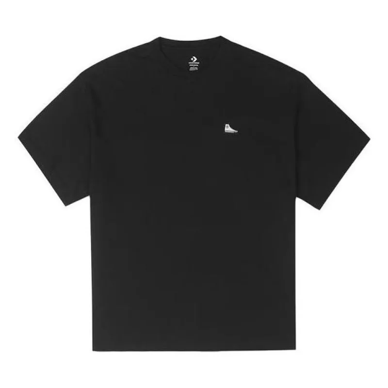 Converse Loose Fit Tea Tee 'Black' 10025239-A01 sold by KicksCrew