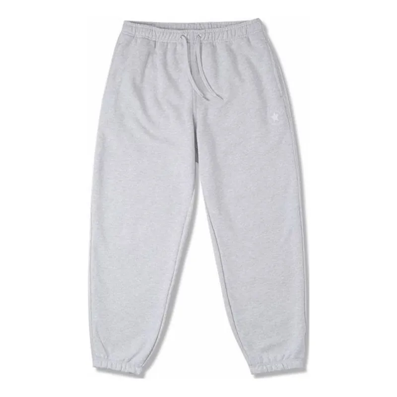 Converse Gold Standard Loose Fit Sweatpants 'Light Gray Heather' 10025915-A02 sold by KicksCrew
