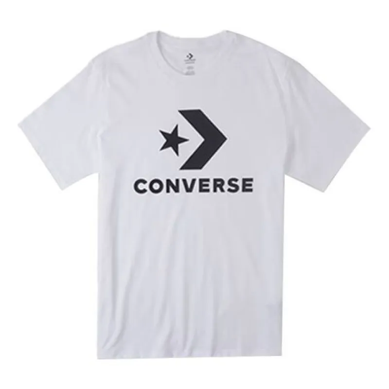 Converse Go-To Star Chevron Standard Fit T-Shirt 'White' 10025458-A03 sold by KicksCrew