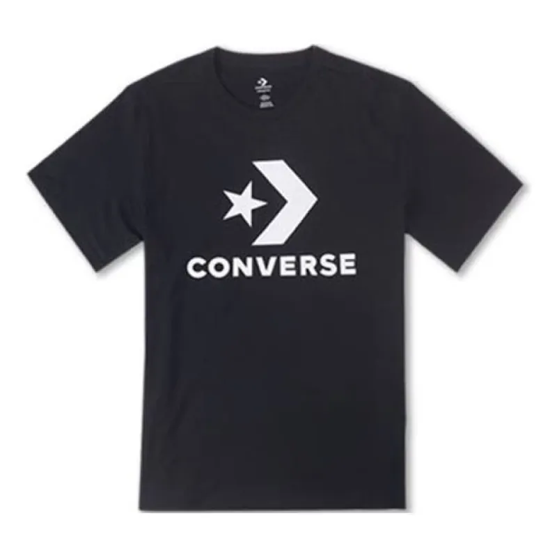 Converse Go-To Star Chevron Standard Fit T-Shirt 'Black' 10025458-A02 sold by KicksCrew