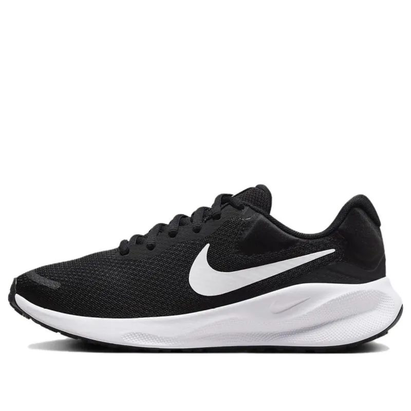 (WMNS) Nike Revolution 7 Road Running Shoes 'Black White'  FB2208-003 sold by KicksCrew