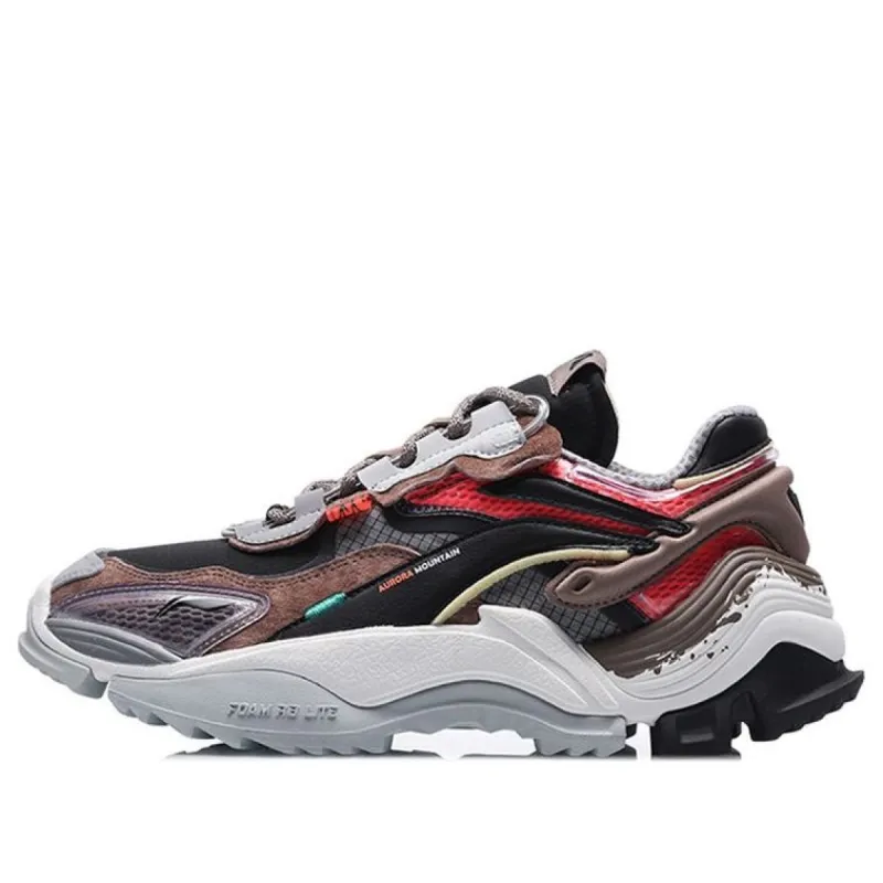 Li-Ning Aurora SkyWalker Y2K Paris Fashion Week 'Black Brown' AGCQ057-2 sold by KicksCrew