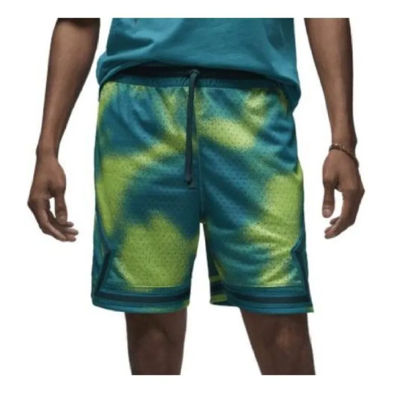 Air Jordan Dri-FIT Sport Diamond Shorts 'Midnight Spruce Sky J Teal Black' FB7576-336 sold by KicksCrew
