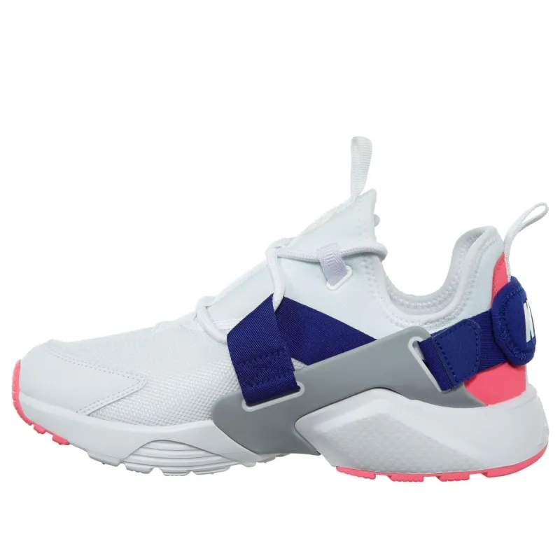 (WMNS) Nike Air Huarache City Low 'White Purple' AH6804-101 sold by KicksCrew