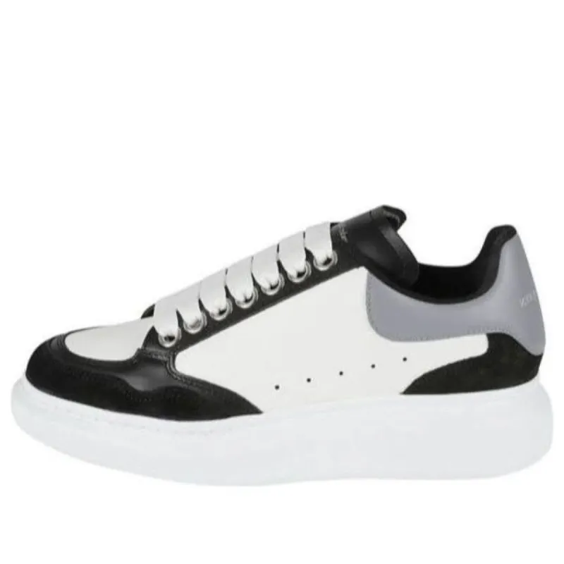 (WMNS) Alexander McQueen Larry Oversized Sensory Sneakers 'White Black Grey' 758982WIA5V1142 sold by KicksCrew