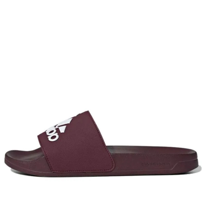 adidas Adilette Aqua Slide 'Solar Red White' GZ5235 sold by KicksCrew