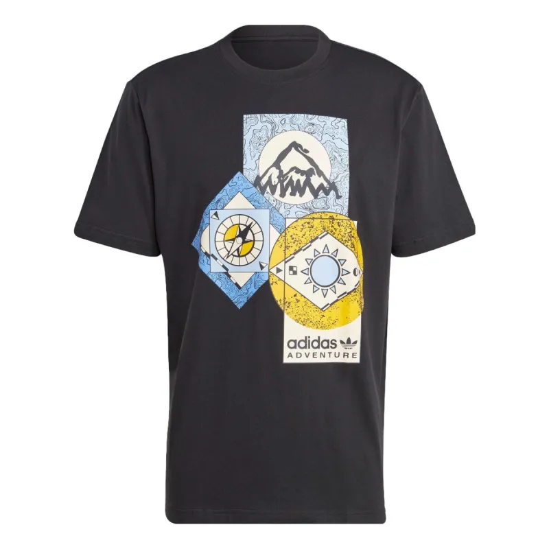 adidas originals Adventure FC Tee 'Black' HR4222 sold by KicksCrew