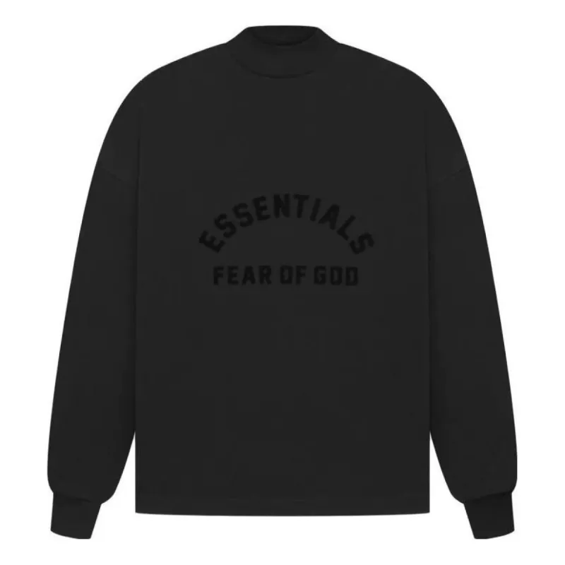 Fear of God Essentials SS23 Ls Core S Tee 'Jet Black' 125SP232016F sold by KicksCrew